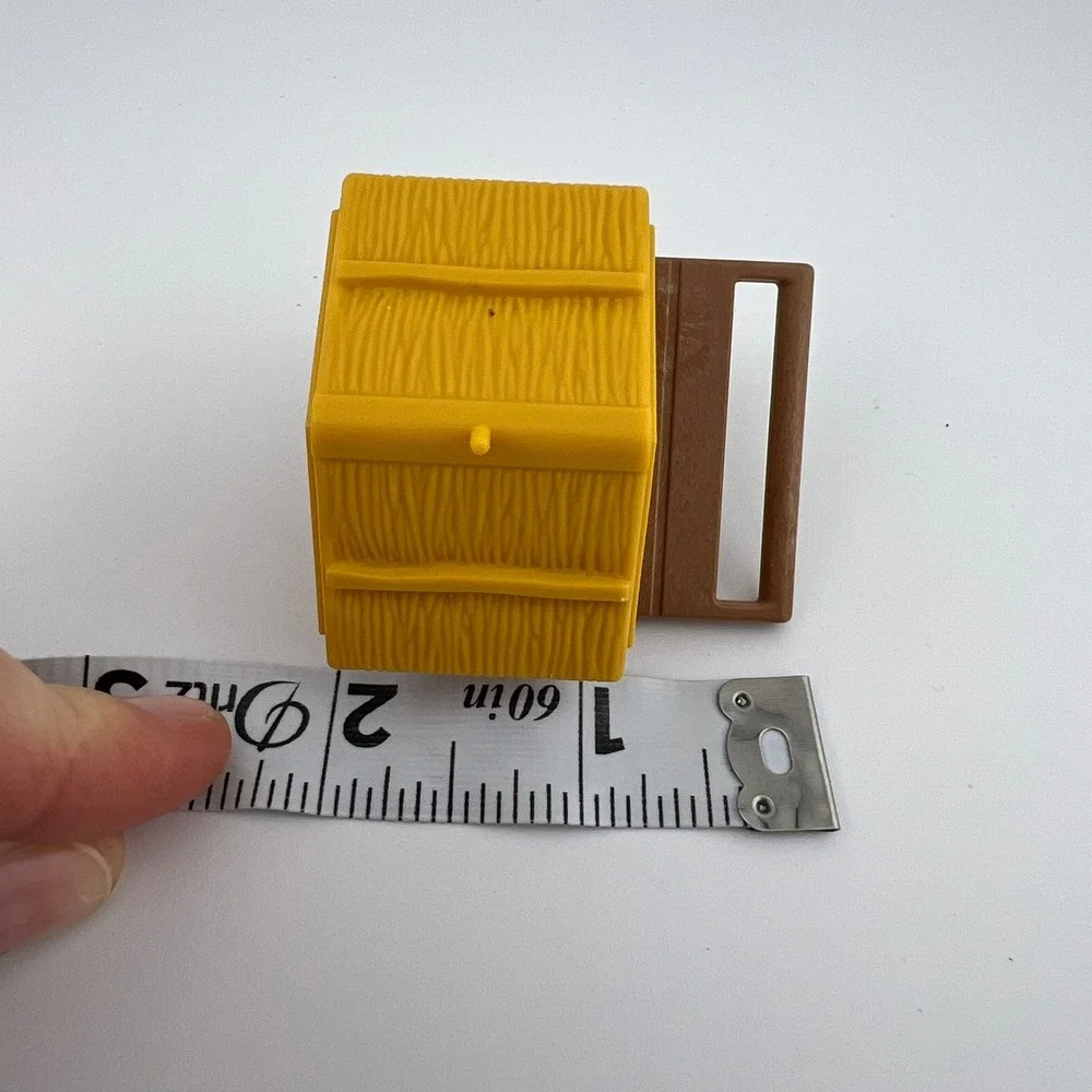 Playmobil Birdhouse Replacement Yellow Roof Brown Base Vintage Accessory